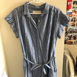 Anthropology Striped Dress